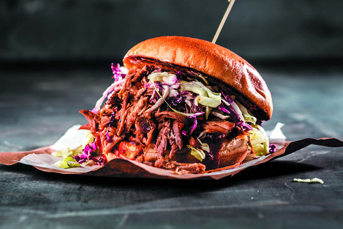 pulled pork z karczku wieprzowego