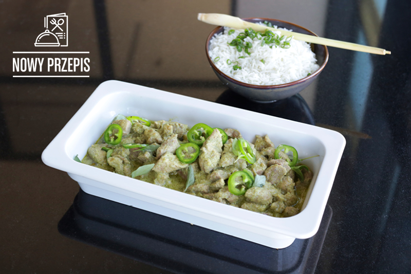 ZIELONE TAJSKIE CURRY Z WIEPRZOWINĄ