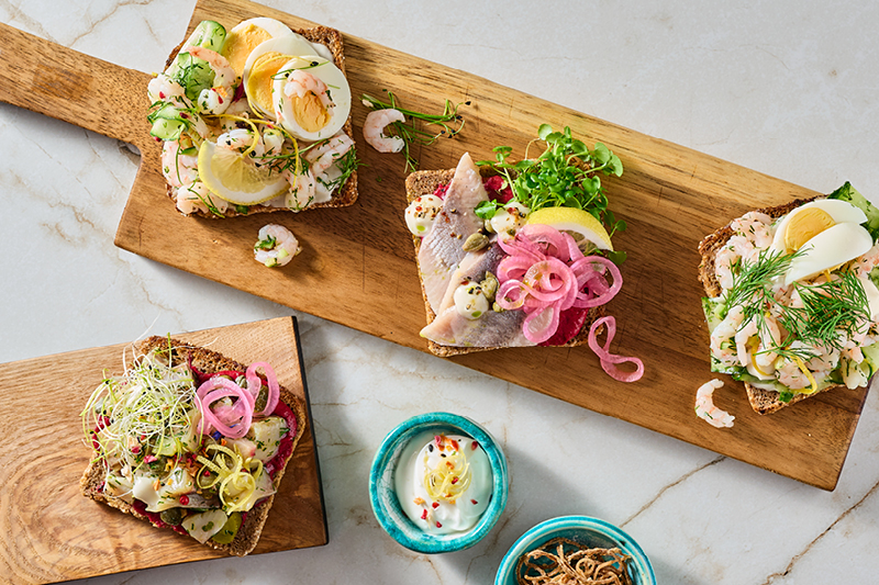 SMØRREBRØD W DWÓCH ODSŁONACH