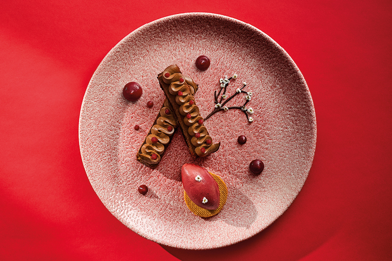 DESER CZEKOLADOWO-WIŚNIOWY 